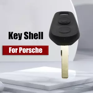1 Pcs Replacement 2 Button Car Key Shell Cover For Porsche Boxster 911 986 996 - Picture 1 of 6