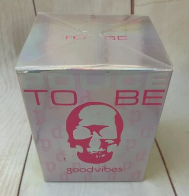 POLICE TO BE Good Vibes Eau De Parfum For Woman 125ml, SEALED