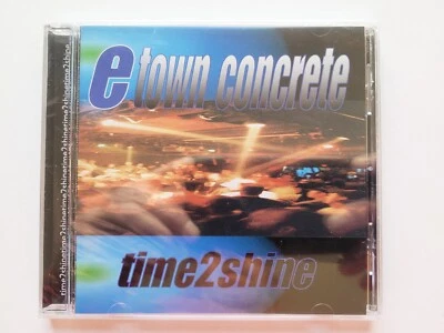E TOWN CONCRETE "Time2Shine" CD (1998) Sealed/Shrink Wrapped - NEW RARE - NJHC Foto 1 de 2