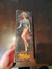 Vintage Barbie Doll Mod BEND LEG MIDGE AMERICAN GIRL DOLL #1080 Red Head Nice