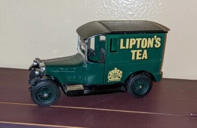 Vtg 1978 Lipton Tea Die Cast Matchbox Sales Van Models of Yesteryear 1927 Talbot - Image 1 of 4