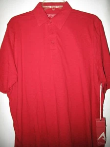 NUEVO. Polo de golf Antigua contemporáneo 100 % cottom. Rojo oscuro. Talla XL. Sin logotipos - Imagen 1 de 3
