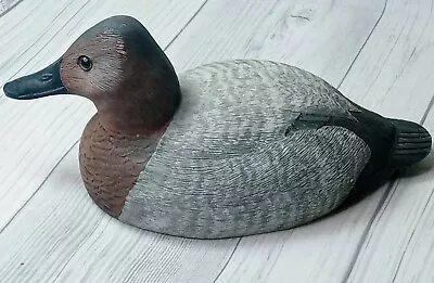  1984 Canvas Back Decoy Hand Signed VTG Decoy - Image 1 of 4