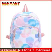 Mochila pequeña de mujer nailon estampado de viaje estudiante niña bolso escolar (multicolor)