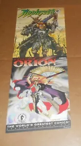 Poster Apple Seed Orion 1993 Promo 26,5x10,5 Dark Horse Comics Outlanders - Foto 1 di 3