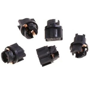 5PCS Signal Lamp T5 Led Twist Socket Instrument Panel Cluster Socket Lamp Hol=s= - Picture 1 of 8