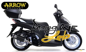 TERMINALE DI SCARICO ARROW ALLUMINIO DARK FONDELLO NERO HONDA SH 300 15-20 EURO4 - Imagen 1 de 1