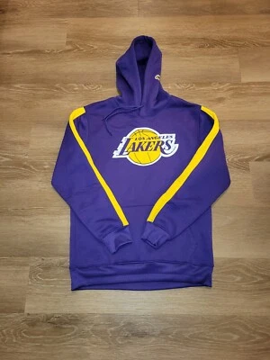 NBA Brand Los Angeles Lakers Purple Yellow Mens Hoodie Size Medium New - Image 1 of 4