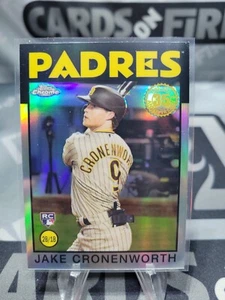 2020 Topps chrome 35th anniversary Jake Cronenworth - Imagen 1 de 2
