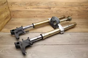 08 2008 Suzuki GSXR 600 GSXR600 Gold Left Right Front Fork Suspension Set Forks - Picture 1 of 15