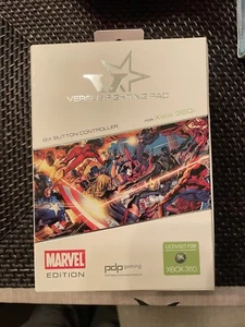 PDP Versus Fighting Pad Wired Controller Marvel Edition Used Sticky Back - Picture 1 of 12