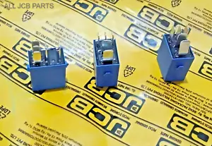 3 PCS GENUINE JCB RELAY, 12V (332/C3148 716/30149 716/23900 716/30285 716/E0156) - Picture 1 of 4
