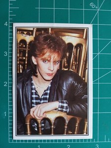 1985 Panini The Smash Hits NICK RHODES DURAN DURAN ROCK POP MUSIC CARD