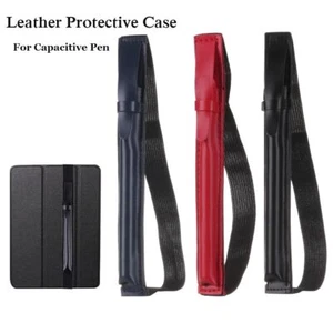 Screen Pen Cover Tablette Pencil Holder Gehäuse aus Leder Gehäuse mit Ärmel - Bild 1 von 17