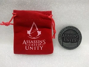Assassins Creed Unity Collectible Metal Coin Medallion Loot Crate Exclusive - Picture 1 of 2