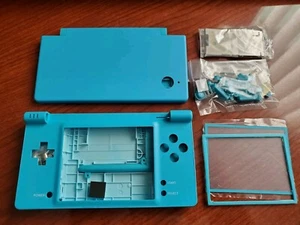 Housing Shell for Nintendo DSi System Shell Screen lens Replacement light blue - Picture 1 of 1