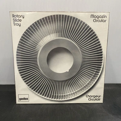 Vintage Yankee Rotary Slide Tray Holds 100 2 x 2 Slides NEW SEALED NOS Nice - Image 1 of 4