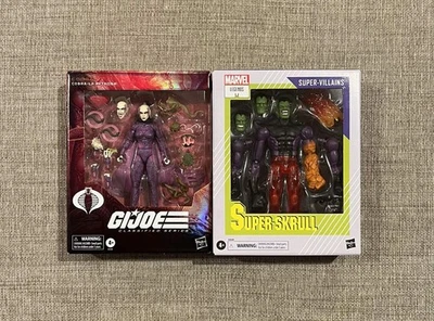 Gi Joe classified cobra la pythona & marvel legends super skrull NYCC  - Image 1 of 2