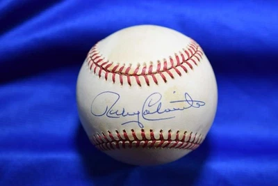 Rocky Colavito PSA ADN Autógrafo Liga Americana OAL Firmado Béisbol Indios Foto 1 de 2