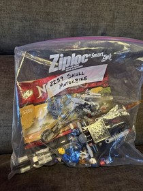 LEGO NINJAGO: Skull Motorbike (2259), 99% Complete, Original Instructions No Box