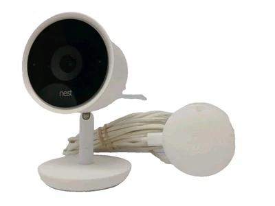 Google Nest Cam IQ Smart Indoor Security Camera White (NC3100-US) A0053  2 Piece - Image 1 of 4