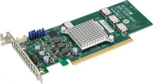 Supermicro AOC-SLG3-4E4T LP PCIe 3.0-x16 NVMe Controller - Afbeelding 1 van 1