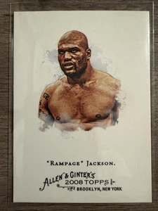 2008 ALLEN & GINTER QUINTON RAMPAGE JACKSON CARD #189 ~ UFC ~ MMA ~ MULTIPLI - Foto 1 di 2