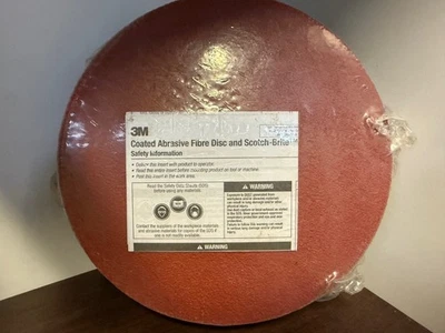 25ct 3M Fibre Grinding Disc 787C 7" 80 Grit Coated Abrasive - Image 1 of 2