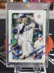 Takeru Sasaki 2021 Topps NPB #14 Saitama Seibu Lions Stock de colección/99 RC - Imagen 1 de 2