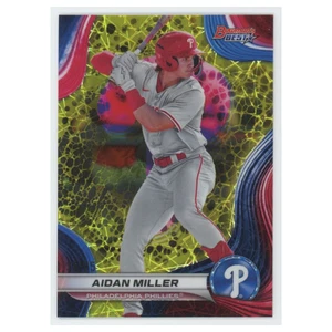 Aidan Miller 2024 Bowman’s Best Gold Refractor /75 Phillies - Bild 1 von 3