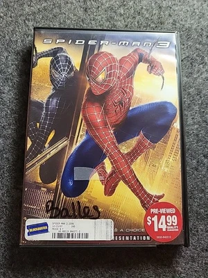 Spider-Man 3 (DVD, 2007, Widescreen) Marvel Superheroes  - Image 1 of 3
