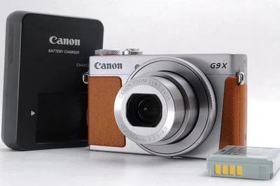 Canon PowerShot G9X Mark II 20.1MP Silver Digital Camera  [Near Mint] From JapaN - Image 1 of 4