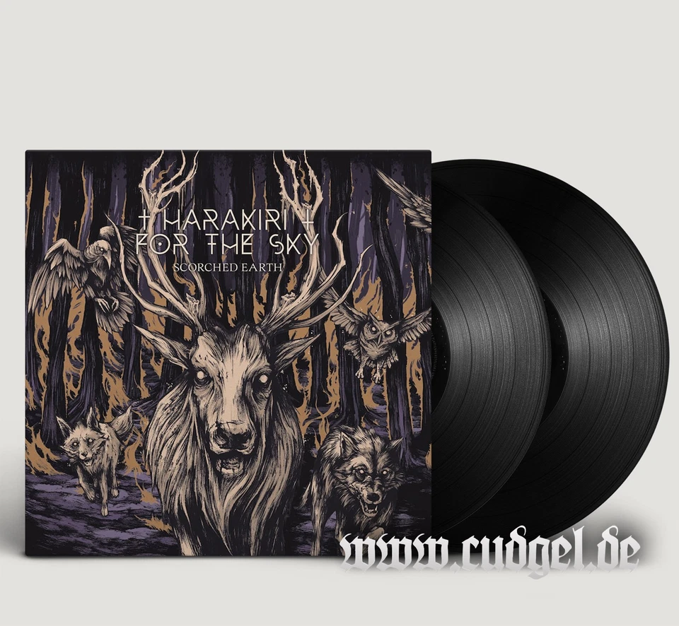 HARAKIRI FOR THE SKY - scorched earth DLP black - Bild 1 von 1