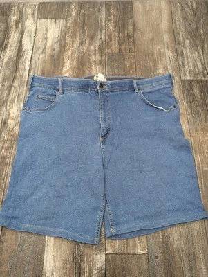 Duke  Haband Men's Size 42 Relaxed Blue Jean Shorts Stretch VGC.  - Image 1 of 4