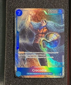 One Piece Card Game Crocodile OP01-067 Super Rare Alternate Art English Edition - Picture 1 of 2