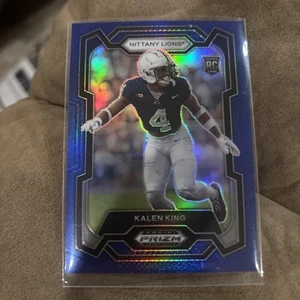 Prizm Draft Picks 2024 azul novato Kalen King #139 serie 181/199 - Imagen 1 de 1