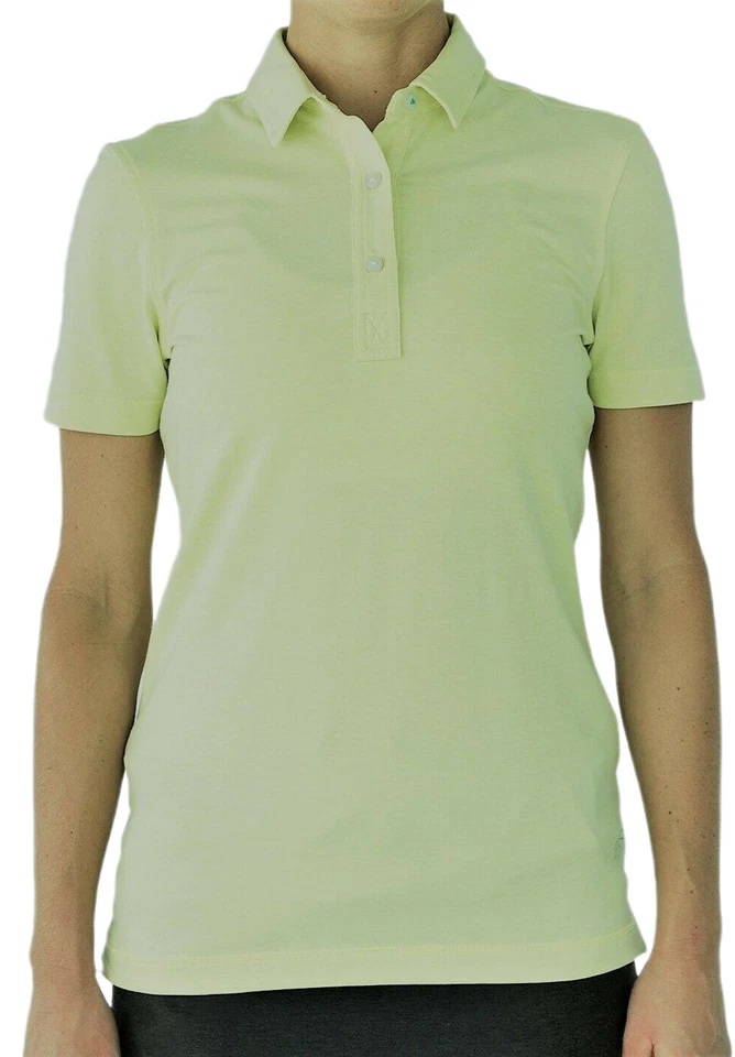 Linksoul NUEVO Para Mujer Lujo Mezcla de Algodón Moda Polo Amarillo Citrón XS $76 Foto 1 de 1