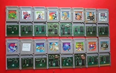 Game Boy Lot 16 Games Mario Land 1 2 Tetris Wario Donkey Kong More Cleaned Work - Image 1 of 4