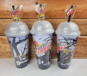3x New 2024 Mountain Dew Voodew Color Changing Froster Cup Mtn Dew Voodew Cup  - Picture 1 of 8