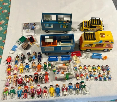 Playmobil Lote de 52 Figuras 4 Vehículos y Accesorios Foto 1 de 4