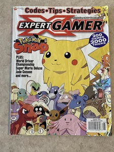 Expert Gamer Magazine August 1999 Pokémon 200 Games 2000 Tricks - Picture 1 of 7