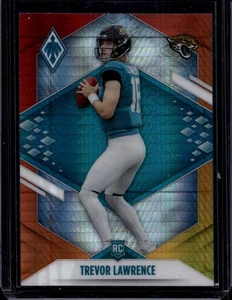 2021 Panini Phoenix #101 Trevor Lawrence Fire Burst - Picture 1 of 2