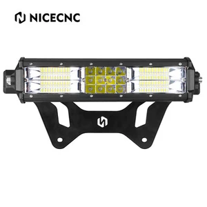 Front Shock Tower LED Light Bar Bracket For Can-Am Maverick X3 Max RR 2017-2023 - Picture 1 of 15