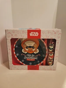 Star Wars 2pc Porcelain Milk and Cookies Set - Disney store - Picture 1 of 2