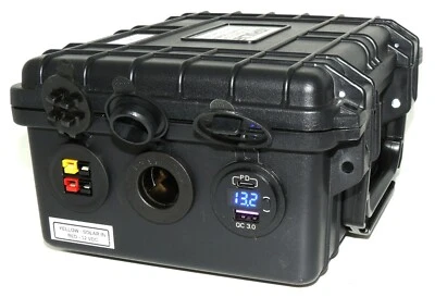 Bateria de lítio DC12 MITY T400, entrada solar, para rádio amador; energia de emergência - Imagem 1 de 4