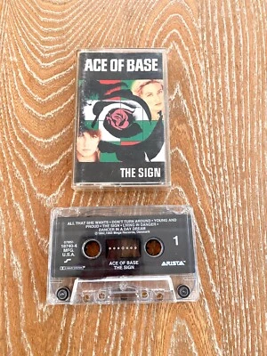Ace of Base The Sign Cassette Tape Oct-1993 Arista 90s Pop Rock Album - Image 1 of 4