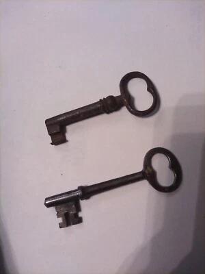 Antique Corbin  Mortise Lock Skeleton Key #S8 Antique Door Key - Image 1 of 2