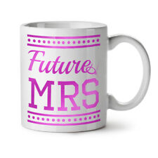 Pink Future Mrs NEU weißer Tee Kaffeebecher 11 Unzen | Wellcoda