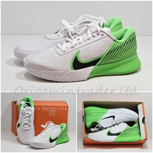 Nike W Air Zoom Vapor Pro 2 HC `White Poison Green` DR6192-105 - Picture 1 of 11