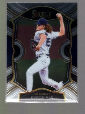 2021 Select Dustin May Concourse Los Angeles Dodgers #25 - Image 1 of 2